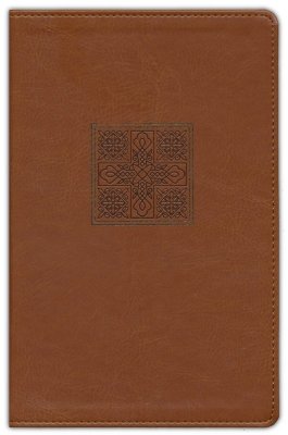 NASB 1995 Text Large Print Indexed Bible, Brown Leathersoft