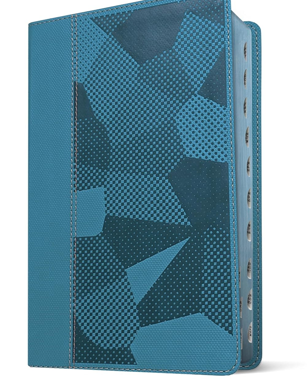 NLT Kids Holy Bible, Indexed, Camo Blue