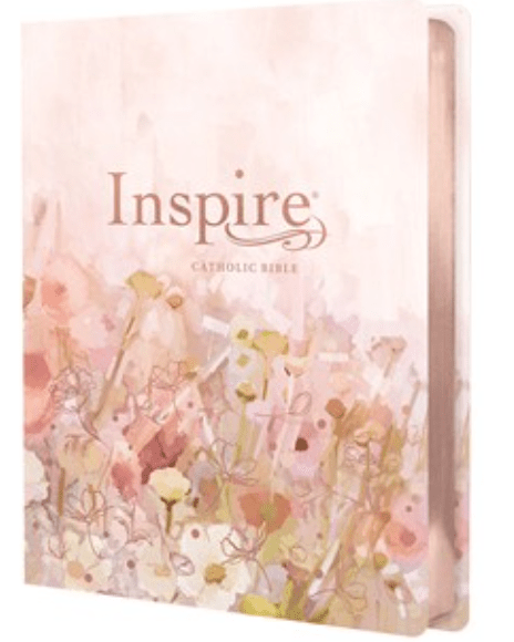 Inspire Catholic Bible NLT Light Pink