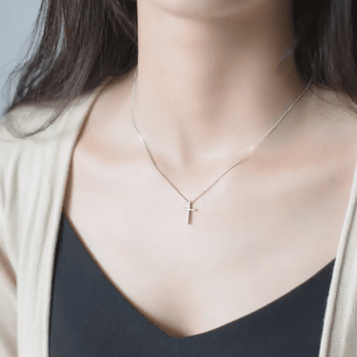 Dainty Cross Pendant