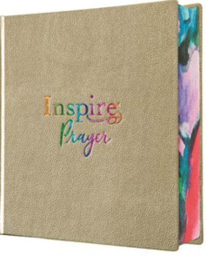 Inspire PRAYER Bible NLT - Gold