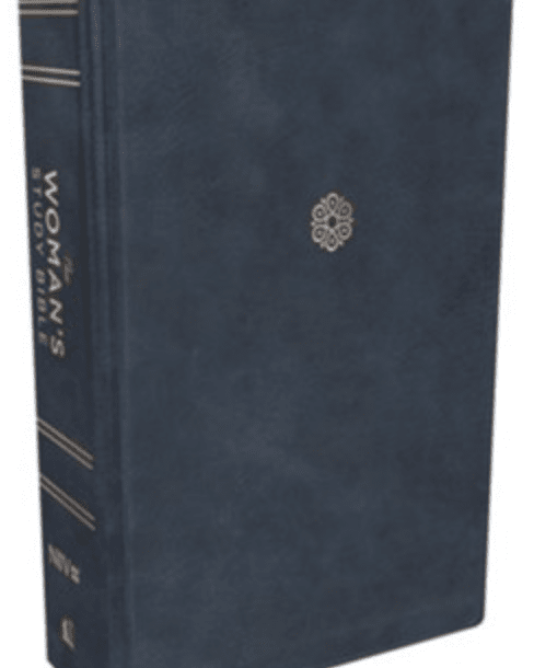 NIV Woman's Study Bible-Blue Leathersoft