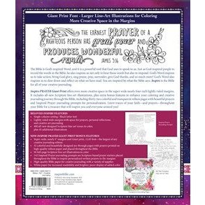 Inspire PRAYER Bible Giant Print NLT