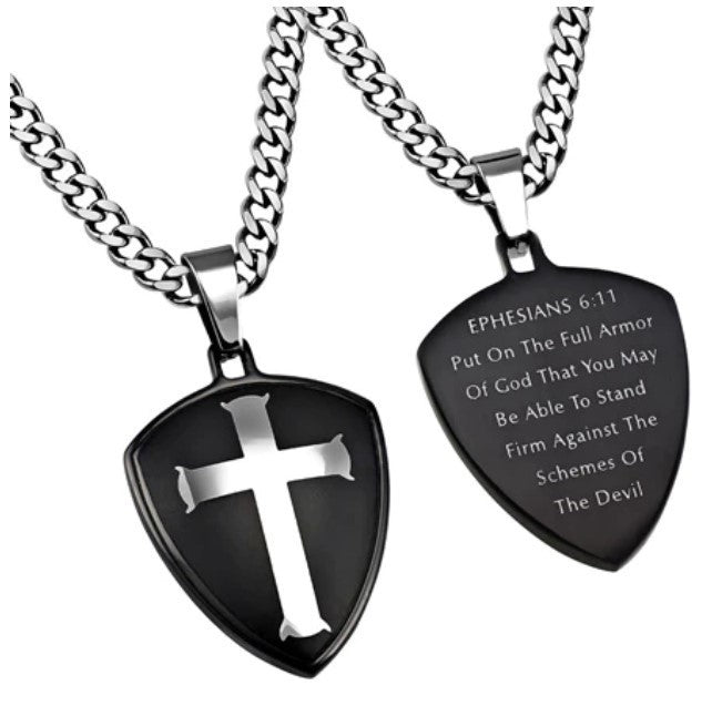 Men's Black R2 Shield Cross Collection