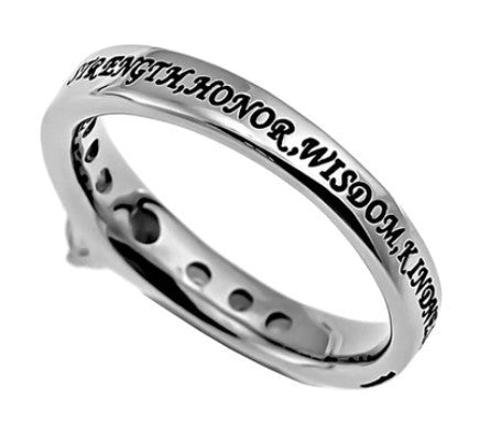 Women's Princess Solitaire Ring