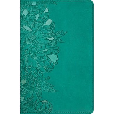 NLT Compact Filament Bible, Teal