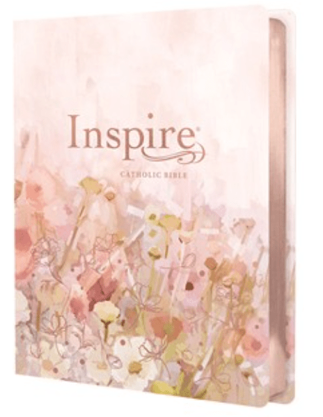Inspire Catholic Bible NLT Light Pink