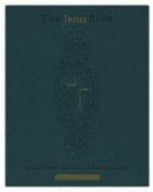 The NIV Jesus Bible Artist Edition, Green Calfskin Leather, Comfort Print