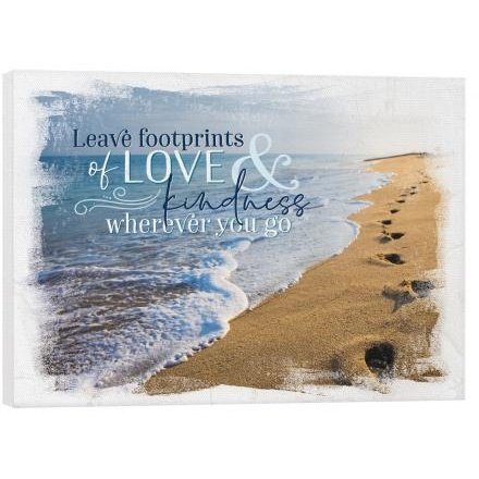 Footprints Canvas
