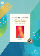 NLT Courage For Life Women's Study Bible, Indexed, Fierce Pink