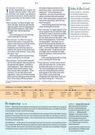 NLT Courage For Life Study Bible, Brushed Aqua Blue