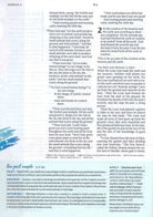 NLT Courage For Life Study Bible, Brushed Aqua Blue