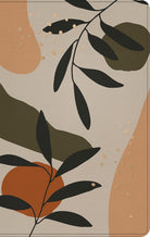 NLT Thinline Reference Zippered Bible, Indexed, Sunset Branches Leatherlike