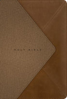 NLT Large Print Filament Thinline Zippered Reference Bible, Indexed, Messenger Stone & Camel Leatherlike