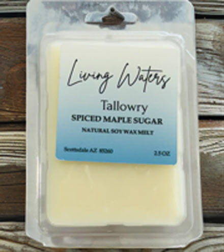 Spiced Maple Sugar Scented Soy Wax Melt: Long Lasting Fragrance