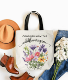 Consider The Wildflowers Tote Bag