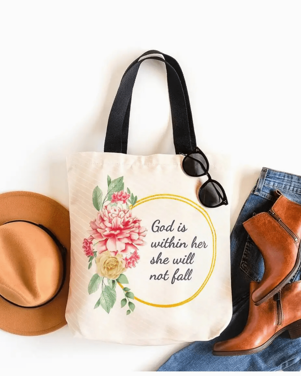 God Is Within Her Tote Bag