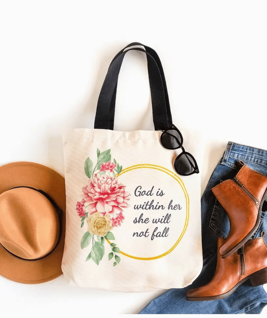 God Is Within Her Tote Bag