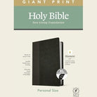 NLT Personal Size Giant Print Bible, Filament-Enabled Edition Black with Thumb Index