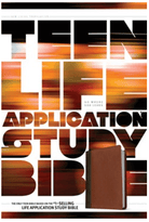 NLT Teen Life Application Study Bible - Brown/