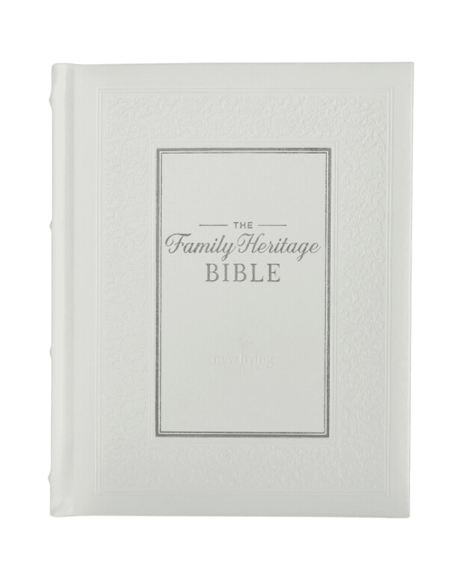NLT Family Heritage Bible White