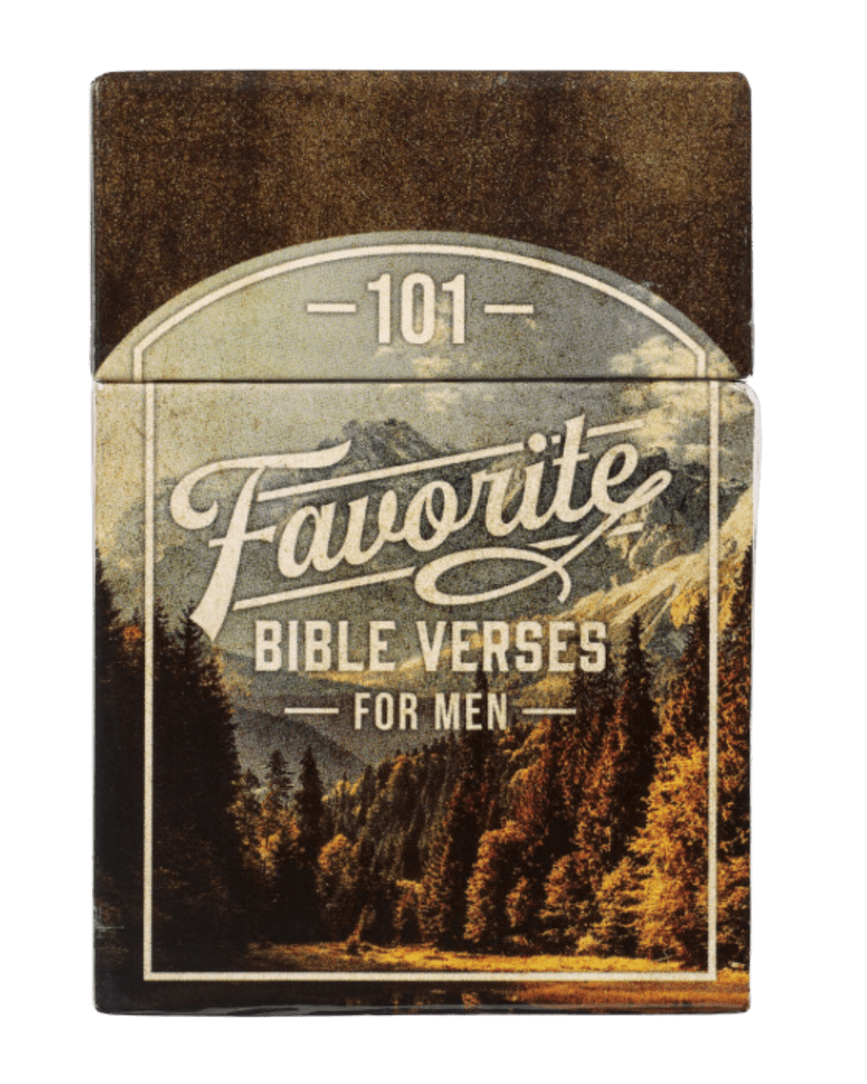 Box of Blessings Favorite Bible Verses Men