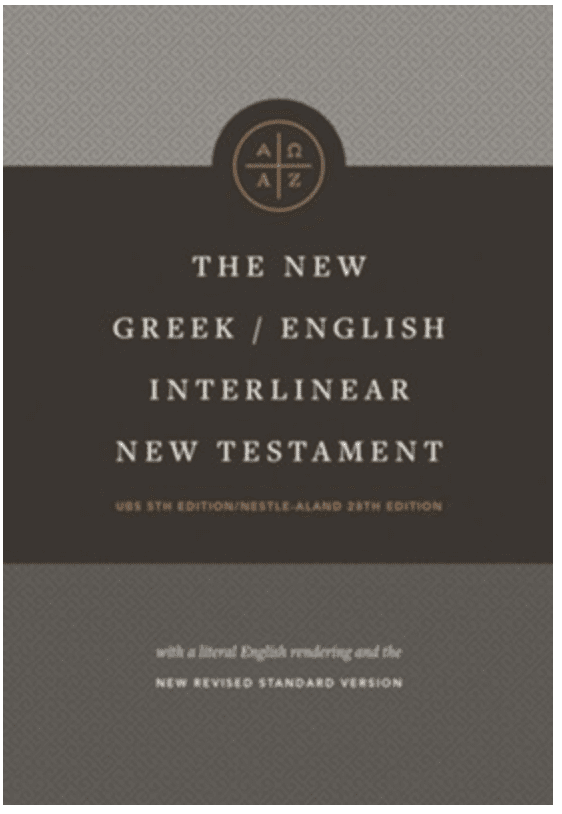 NRSV Greek- English Interlinear New Testament