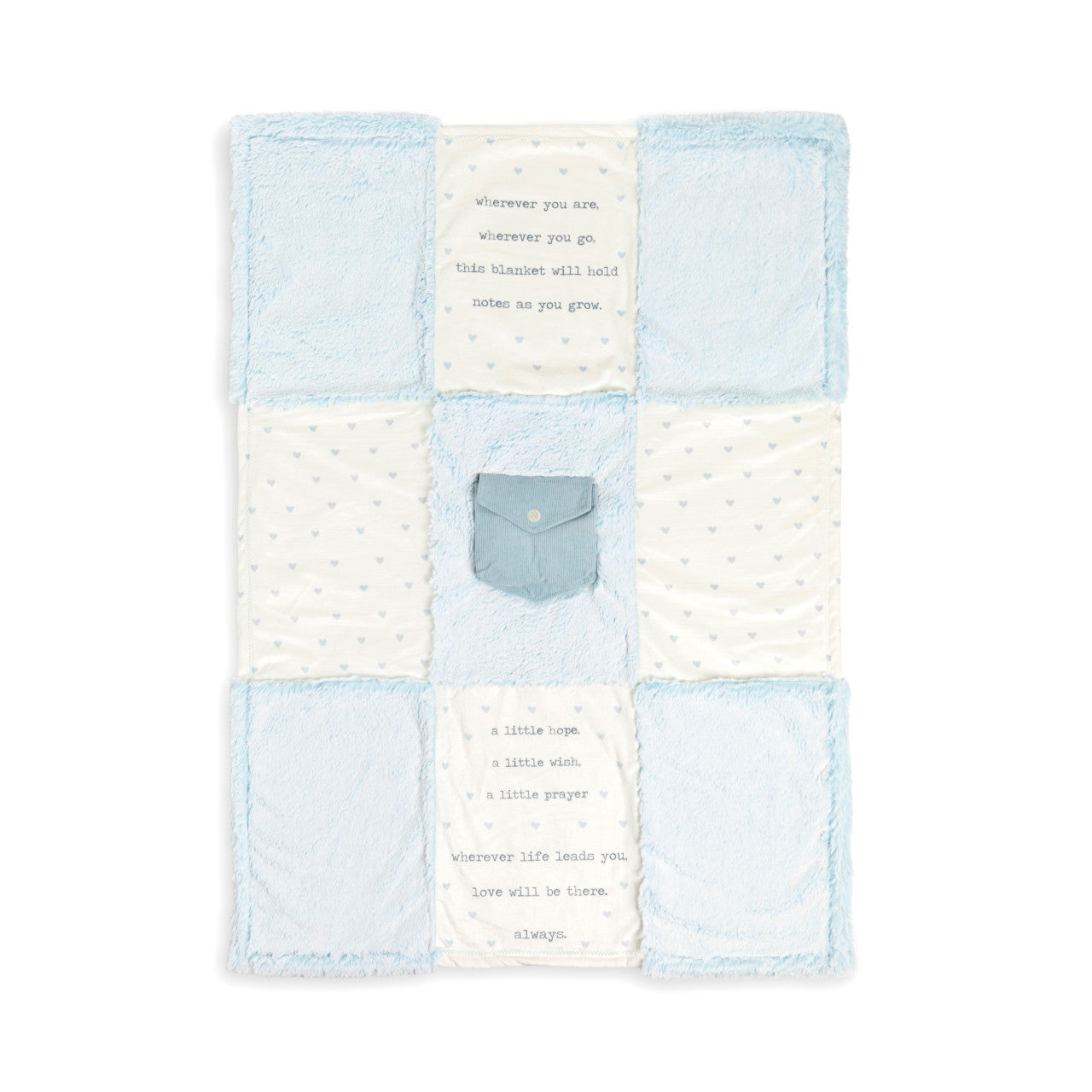 Pocket Prayer Blanket Blue