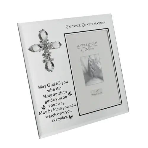 Juliana Glass Photo Frame - On Your Confirmation