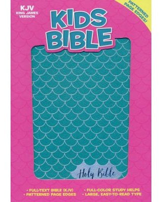 KJV Kids Bible - Aqua