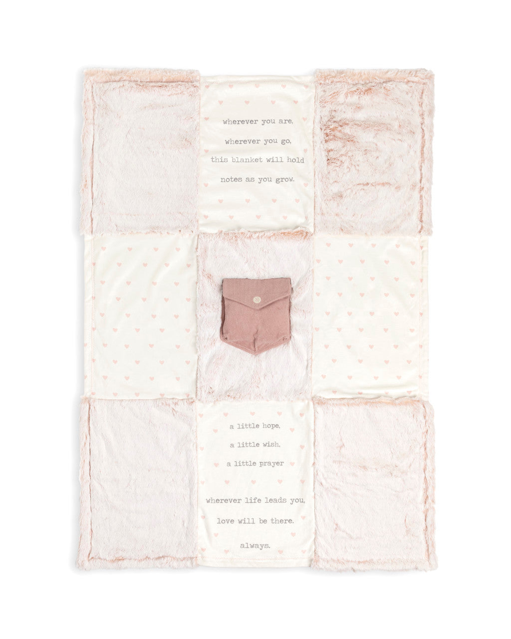 Pocket Prayer Blanket Pink