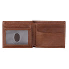 Blessed Is The Man Timber Spice Brown Genuine Leather Wallet - Jeremiah 17:7